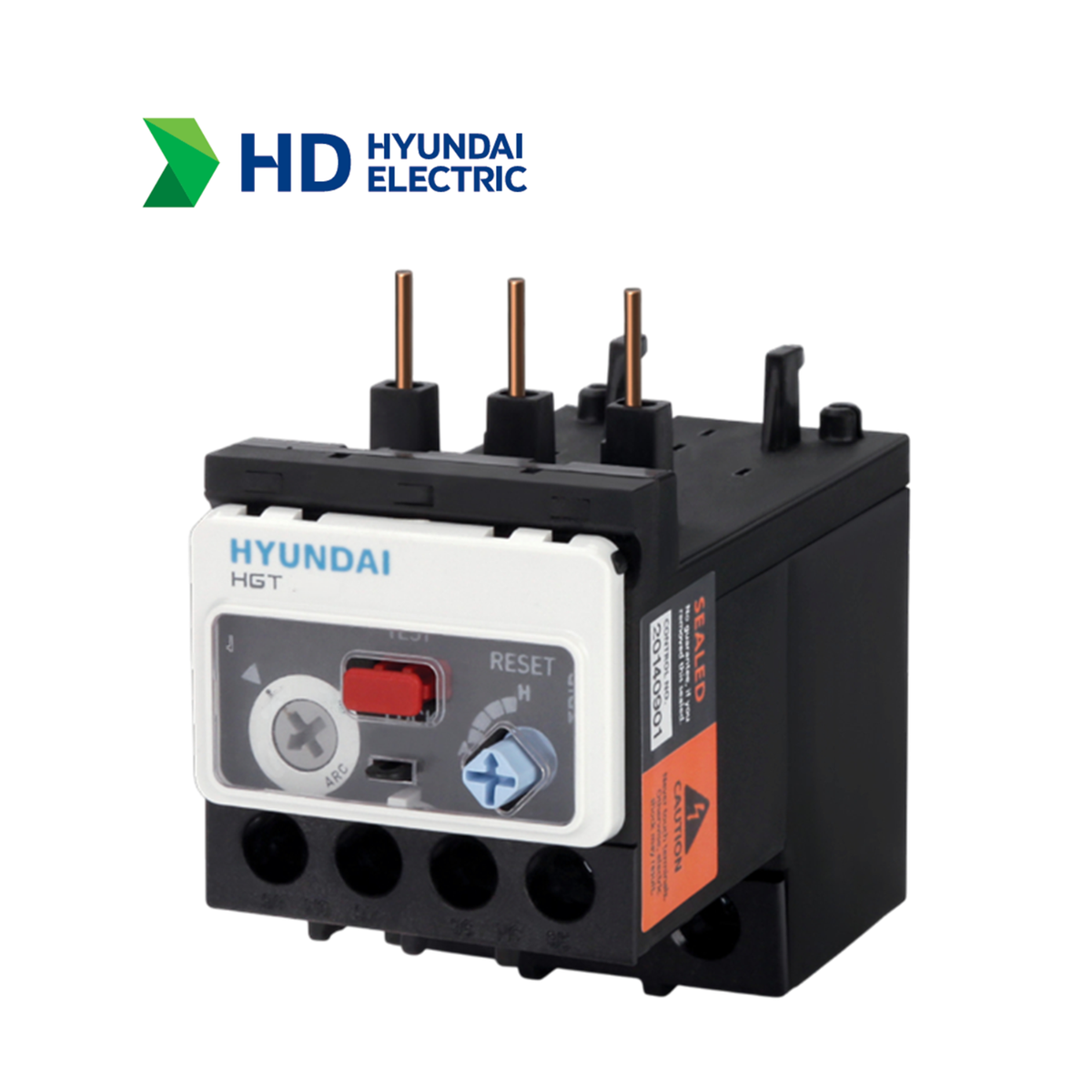 هيونداي Hyundai HGT أوفرلود حراري / ريليه أوفرلود لـ HGC 25–40 أمبير – حماية مواتير 3–40 أمبير (HG-Series)