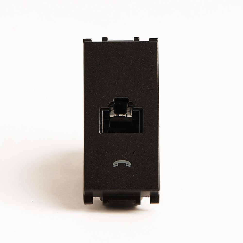 Panasonic Telephone socket Black Thea | Telephone Outlet 215163 - SKU 215163