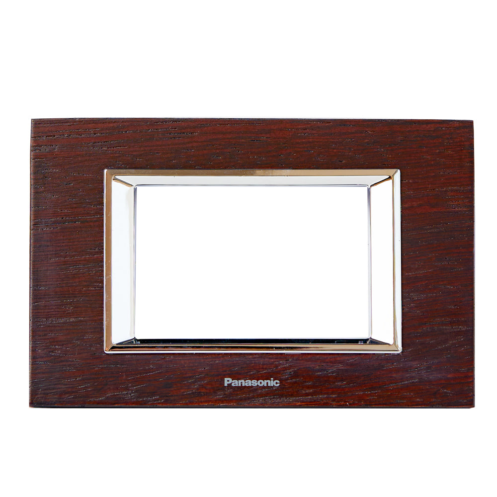 Panasonic 3M plate Wood Coffee Ultima Thea | Wall Plate 215223 - SKU 215223