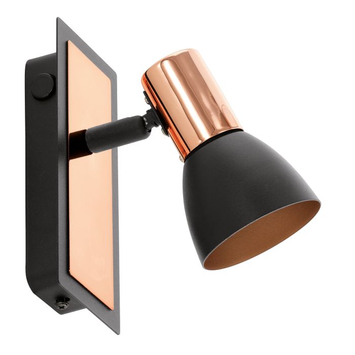 EGLO 71143 Steel Steel أسود حائط إضاءة | Decorative Indoor إضاءة - SKU 71143