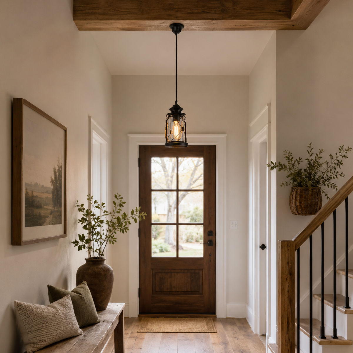 أسود Steel أسود Pendant إضاءة | Decorative Indoor إضاءة