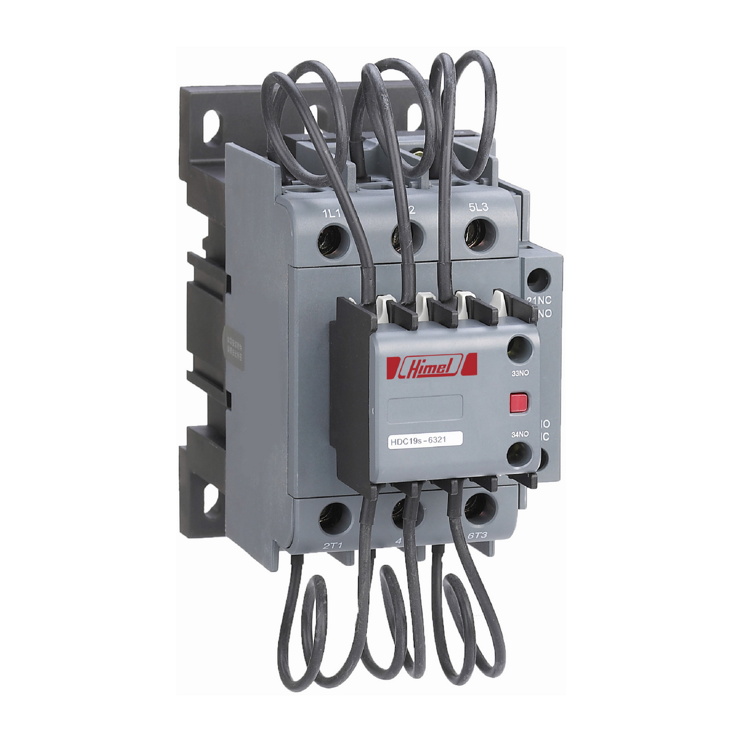 هيمل Himel HDC19 Capacitor Switching كونتاكتور — 12 to 50 kVAR, 220/230 فولت ملف تشغيل