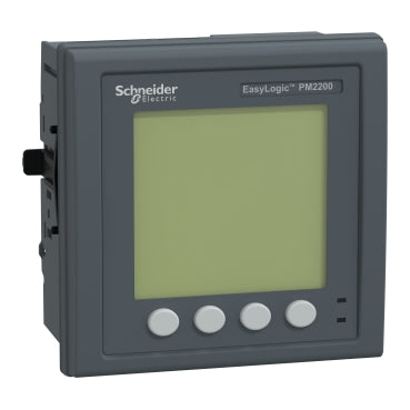 METSEPM2220 - EasyLogic PM2220 - جهاز قياس الطاقة والقدرة - حتى التوافقي الخامس عشر - شاشة LCD - RS485 - الفئة 1
