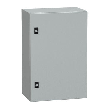 Schneider Electric NSYCRN64250 | PanelSeT CRN plain door w/o mount.plate. H600xW400xD250 IP66 IK10 RAL7035.