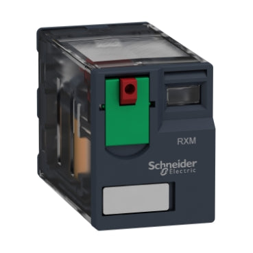 Schneider Electric RXM3AB1BD | Miniature plug-in relay, 10 A, 3 CO, 24 V DC