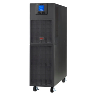 SRVS6KI - APC Easy UPS على الإنترنت, 6 كيلو فولت أمبير/6 كيلو واط, برج, 230 فولت, سلك صلب 3 أسلاك (طور+محايد+أرضي), فتحة بطاقة ذكية, شاشة LCD