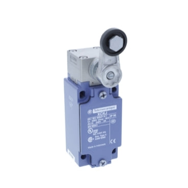 XCKJ10511 تيليمكانيك Telemecanique limit مفتاح مع أزرق thermoplastic roller lever, 1NC+1NO, snap action, Pg13