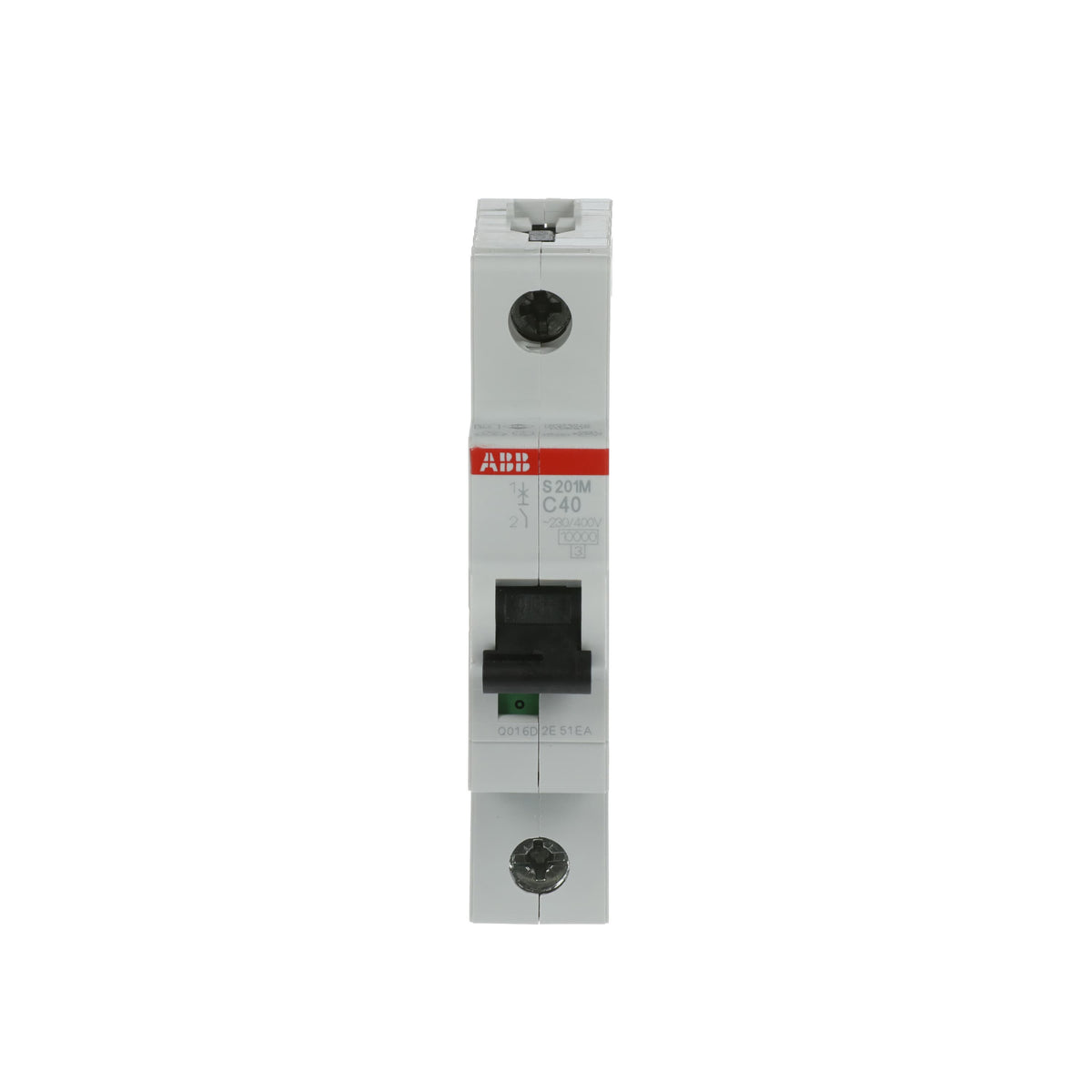ABB 2CDS271001R0404 | S201M-C40 Miniature Circuit Breakers | 40 A, 1P, 10 kA (inferred from family), C - ABB part number 2CDS271001R0404