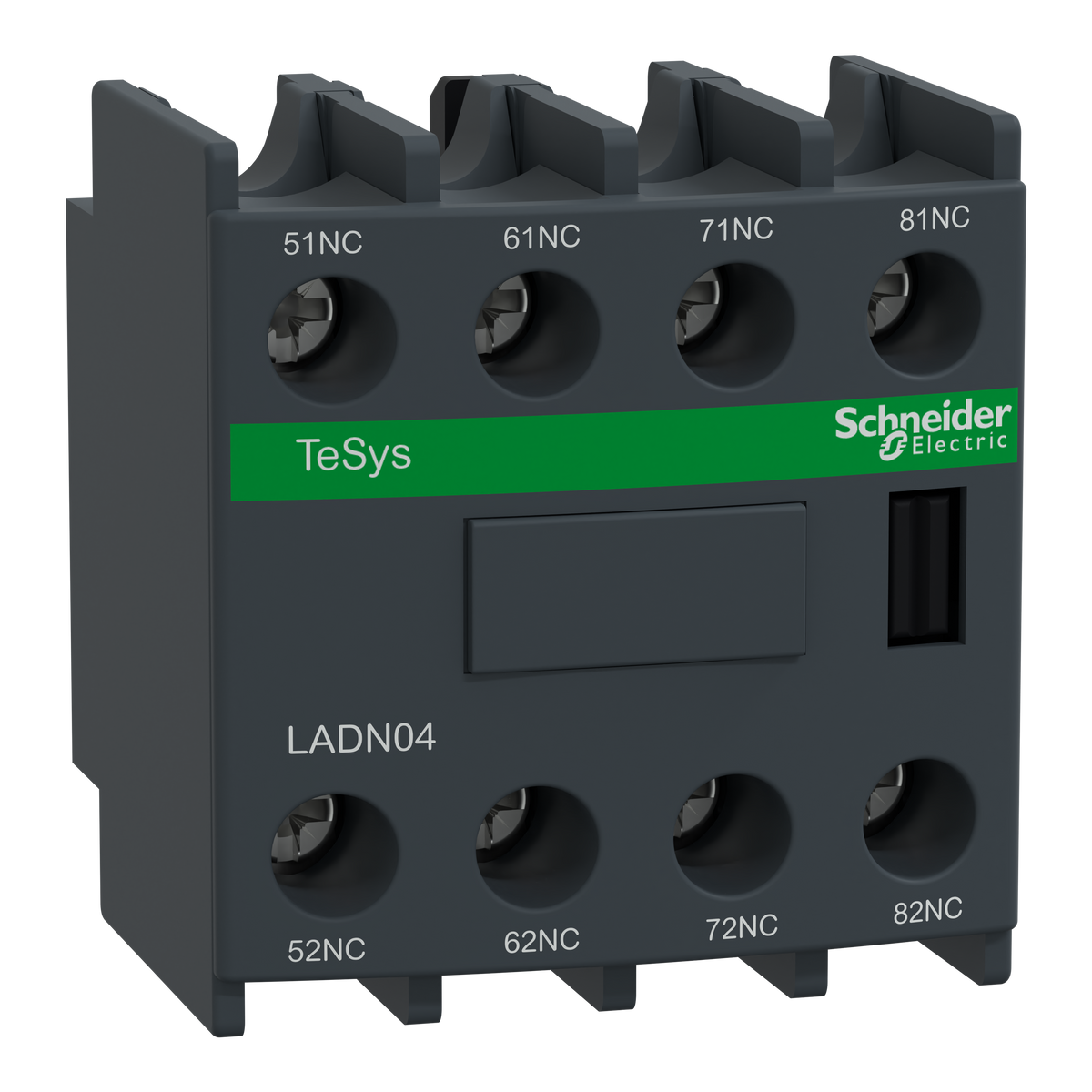 شنايدر إلكتريك Schneider LADN04 TeSys D كونتاكت مساعد / نقطة مساعدة Block 4NC Front Mount