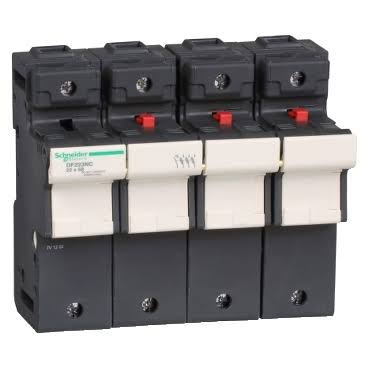 قاعدة فيوز شنايدر TeSys DF 3P+N 125 أمبير لفيوز 22x58 مم DF223NC