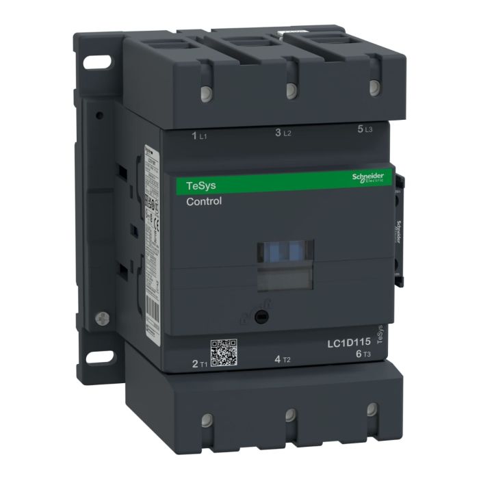 Schneider Electric TeSys D Contactor LC1D115 | 3-Pole AC-3 115A Motor Contactor