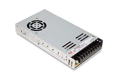 MEAN WELL LRS-350 official manufacturer product photo; output and option label may differ | مين ويل