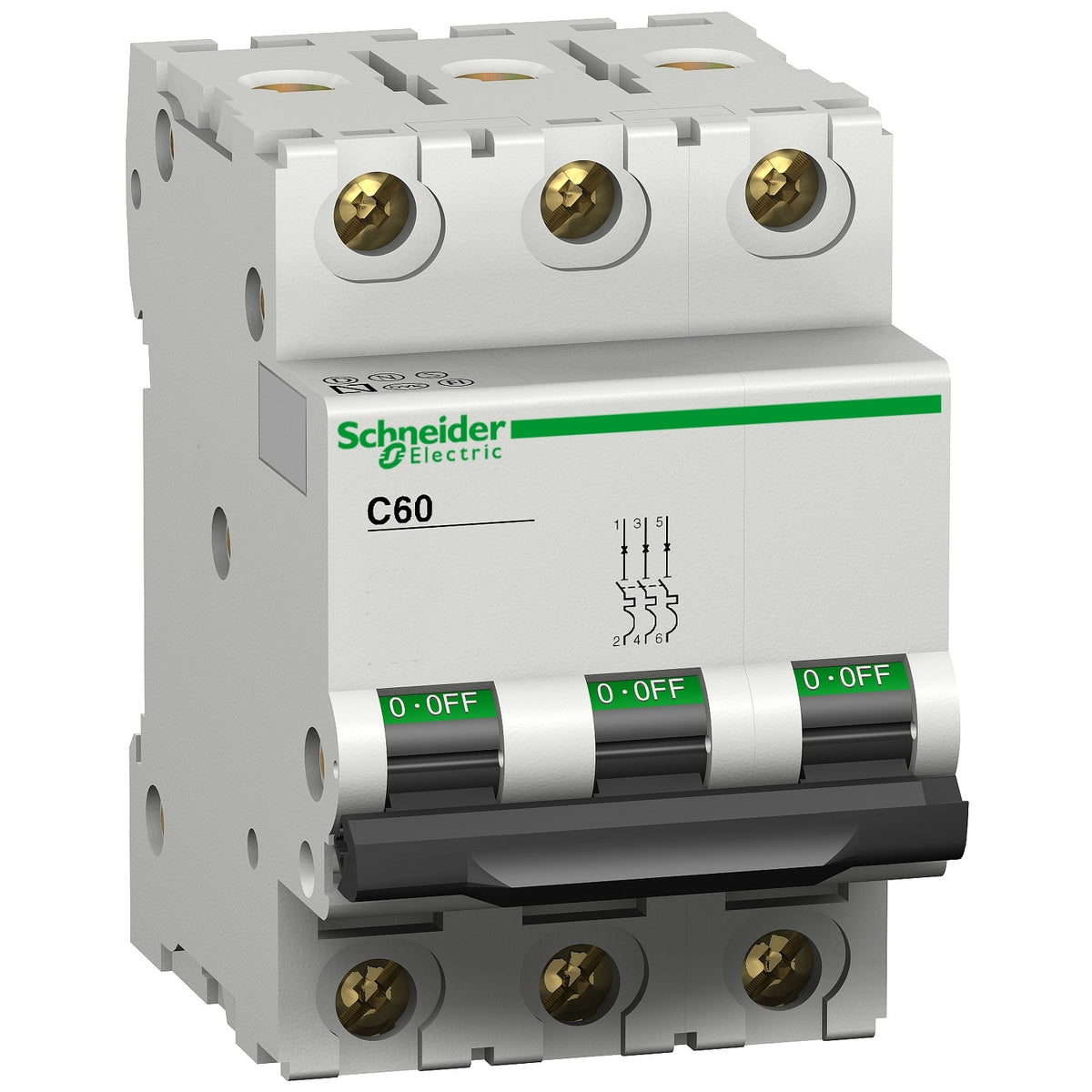 Schneider Electric 25439 Miniature Circuit Breakers MCB | C60