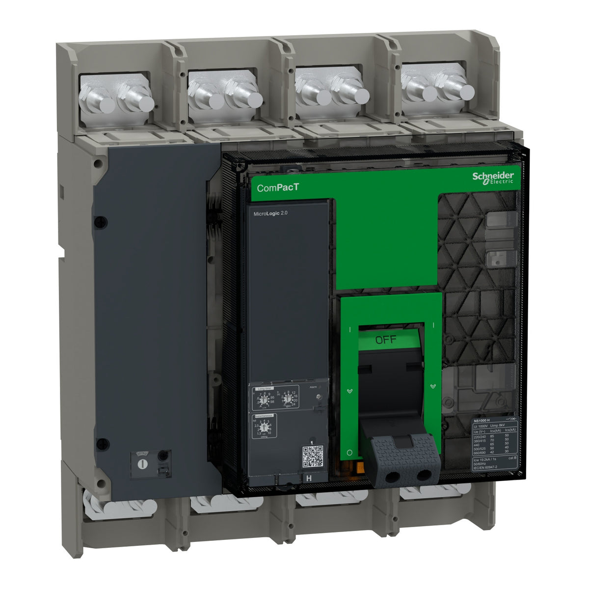 Schneider Electric C100H420FM Molded Case Circuit Breakers MCCB | ComPacT NSX