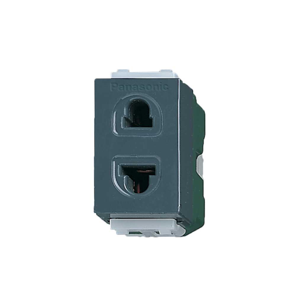 Panasonic Universal socket 16A gray Wide | Socket Outlet 215050 - Grey - SKU 215050