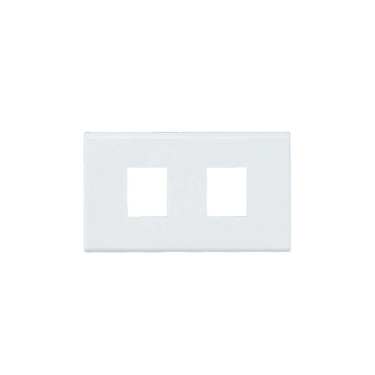 Panasonic 2M plate with mounting frame white Roma | Wall Plate 215102 - SKU 215102