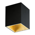 EGLO 173215 Black and Gold Aluminium Plastic Black Wall Light | Decorative Indoor Lighting - SKU 173215