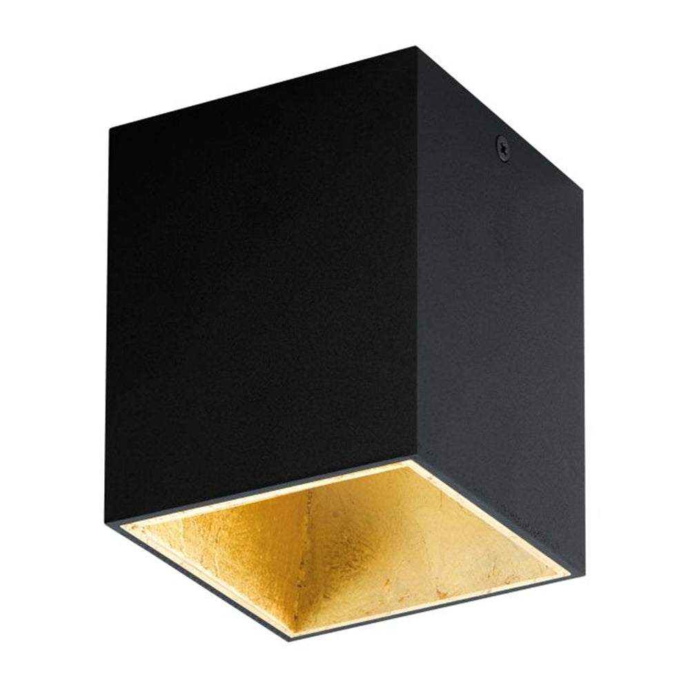EGLO 173215 أسود و ذهبي Aluminium بلاستيك أسود حائط إضاءة | Decorative Indoor إضاءة - SKU 173215