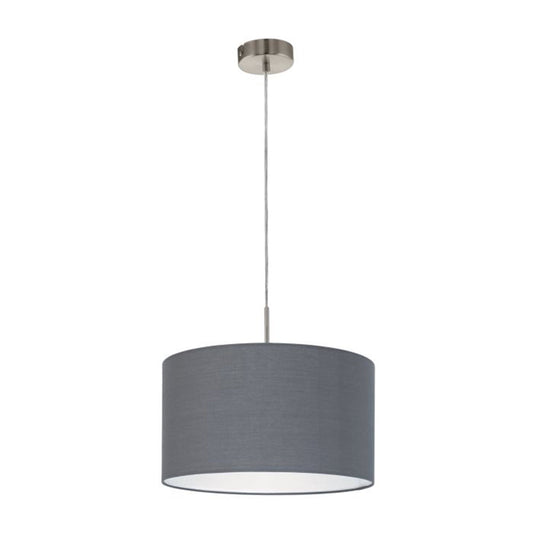 EGLO 173277 Grey Steel Nickel Pendant Light | El Sewedy Decorative Indoor Lighting - SKU 173277