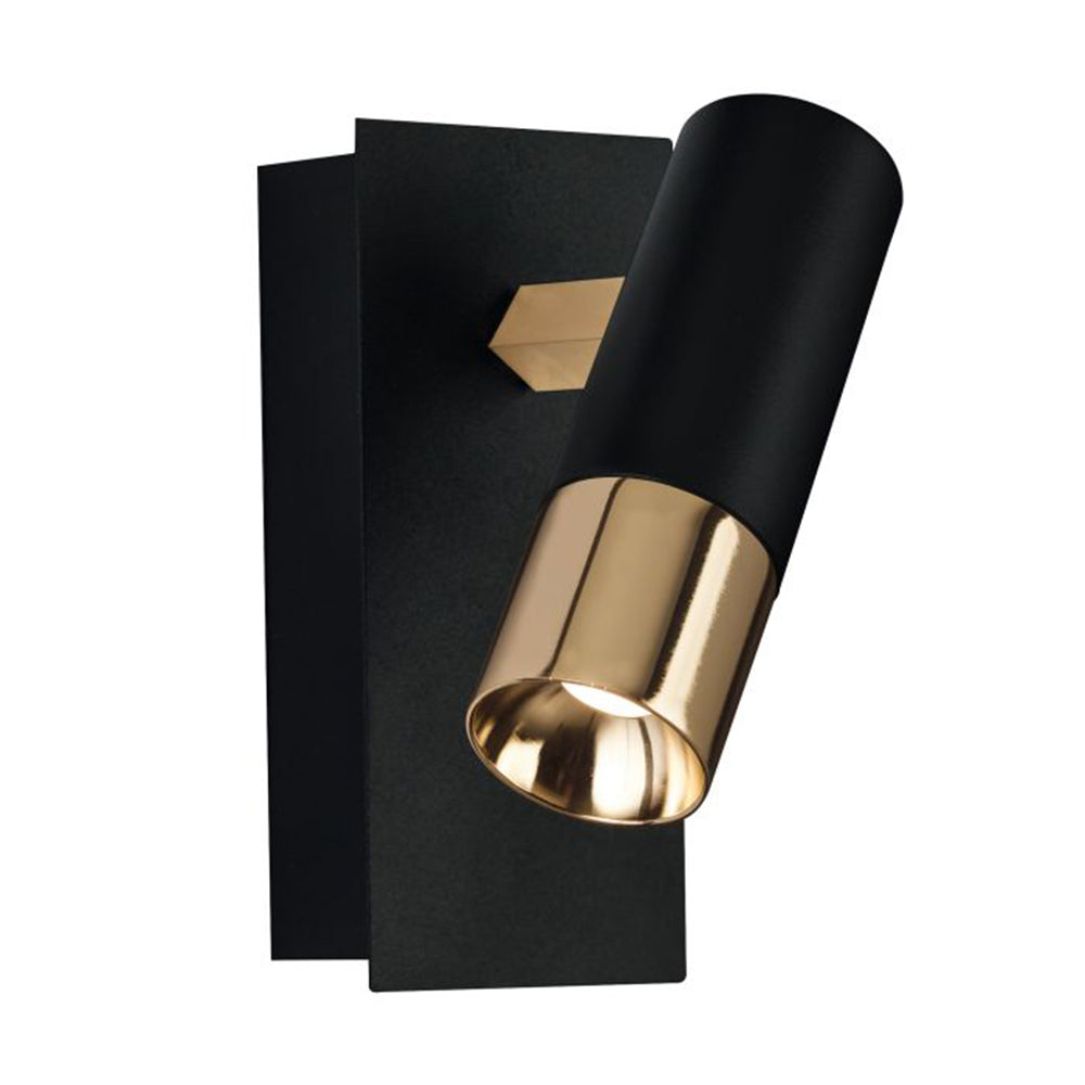EGLO 173292 Black and Gold Aluminium Steel Black Wall Light | El Sewedy Decorative Indoor Lighting - SKU 173292