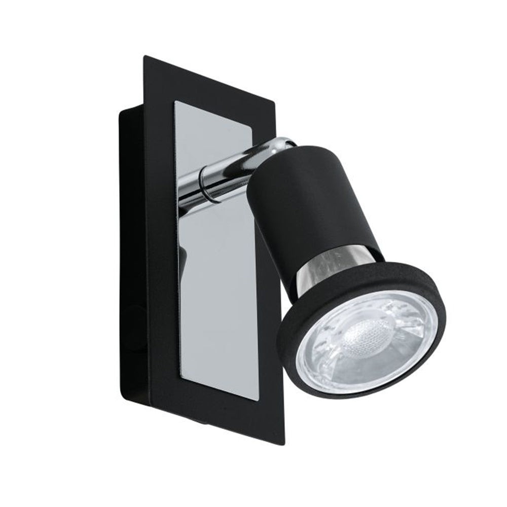EGLO 173354 Black Steel Black Spot Light | El Sewedy Decorative Indoor Lighting - SKU 173354