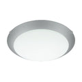 Steel White Glass Pelfonera IP20 1 lamp E27 Dia:25cm