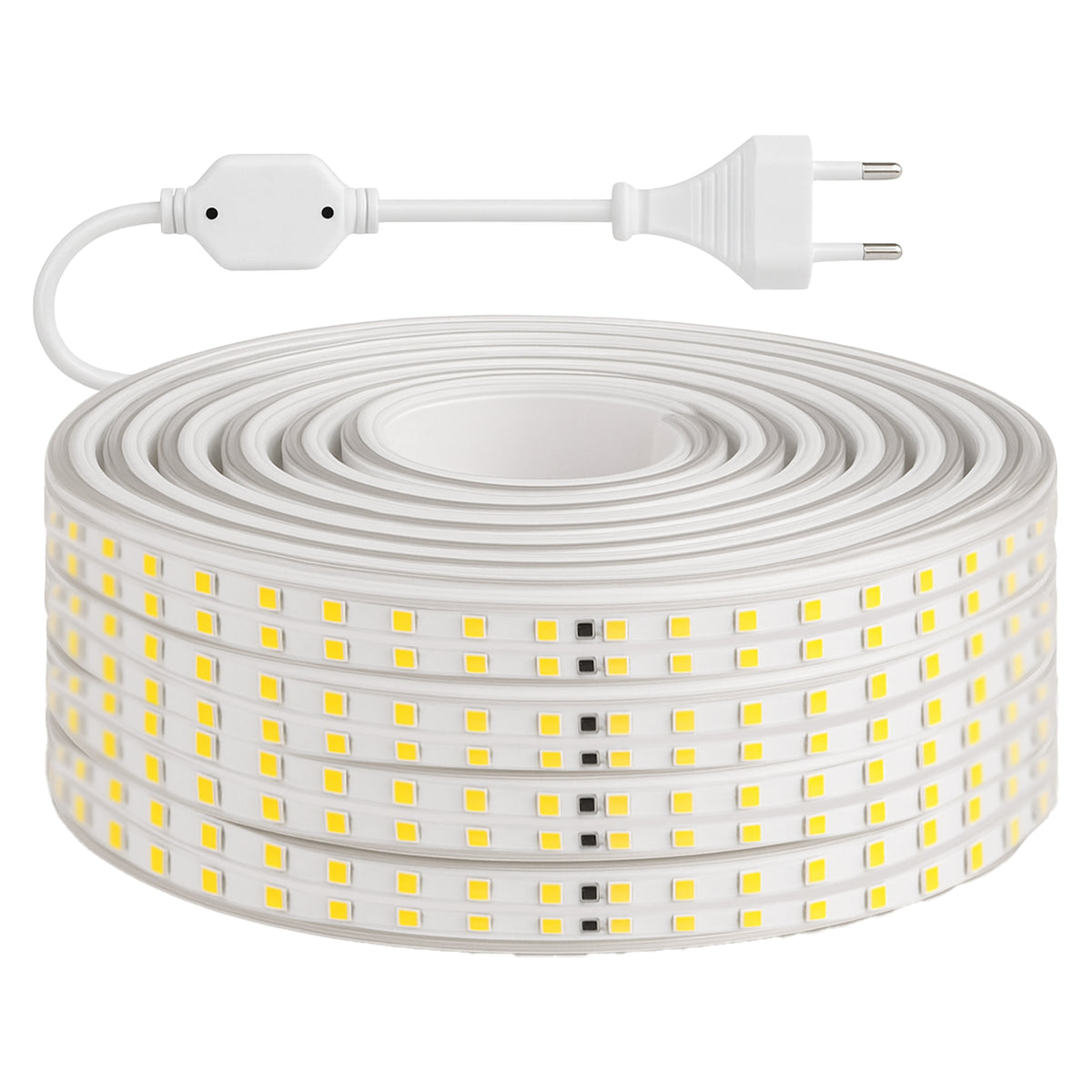 آي لوك iLock شريط LED إضاءة | 2 Rows | 220 فولت | 120 LED ليد/m | 100 متر - SKU آي لوك iLock-10618