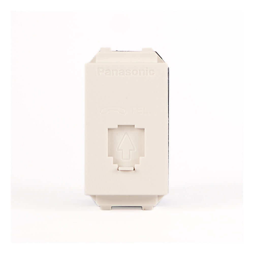 Panasonic Telephone socket white Wide | Telephone Outlet 215005 - SKU 215005