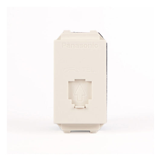 Panasonic Telephone socket white Wide | Telephone Outlet 215005 - SKU 215005