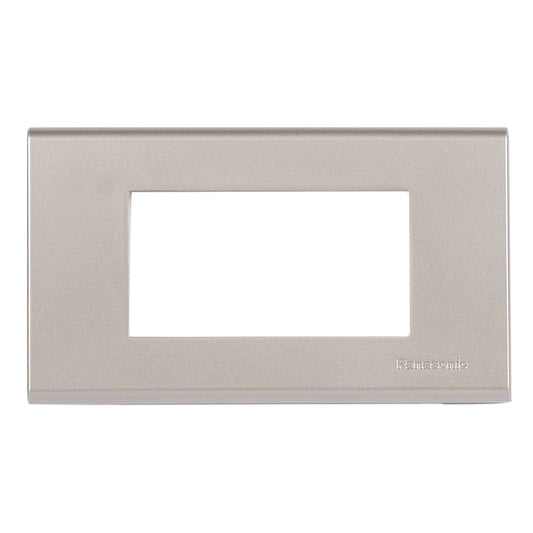 Panasonic 3M plate with mounting frame silver Wide | Wall Plate 215008 - SKU 215008