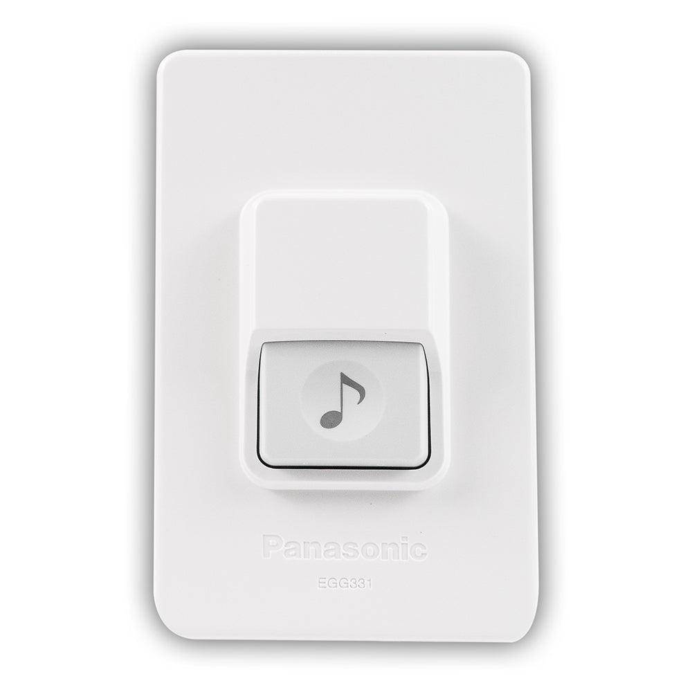 Panasonic Push button wide white Wide | Bell Push Button 215016 - SKU 215016