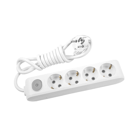 Panasonic Extension socket 4x white | Socket Outlet 215063 - SKU 215063