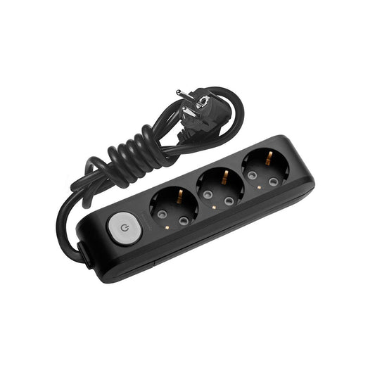 Panasonic Extension socket 3x black | Socket Outlet 215065 - SKU 215065