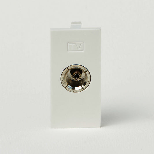 Panasonic TV socket white Roma | TV/Satellite Outlet 215075 - SKU 215075