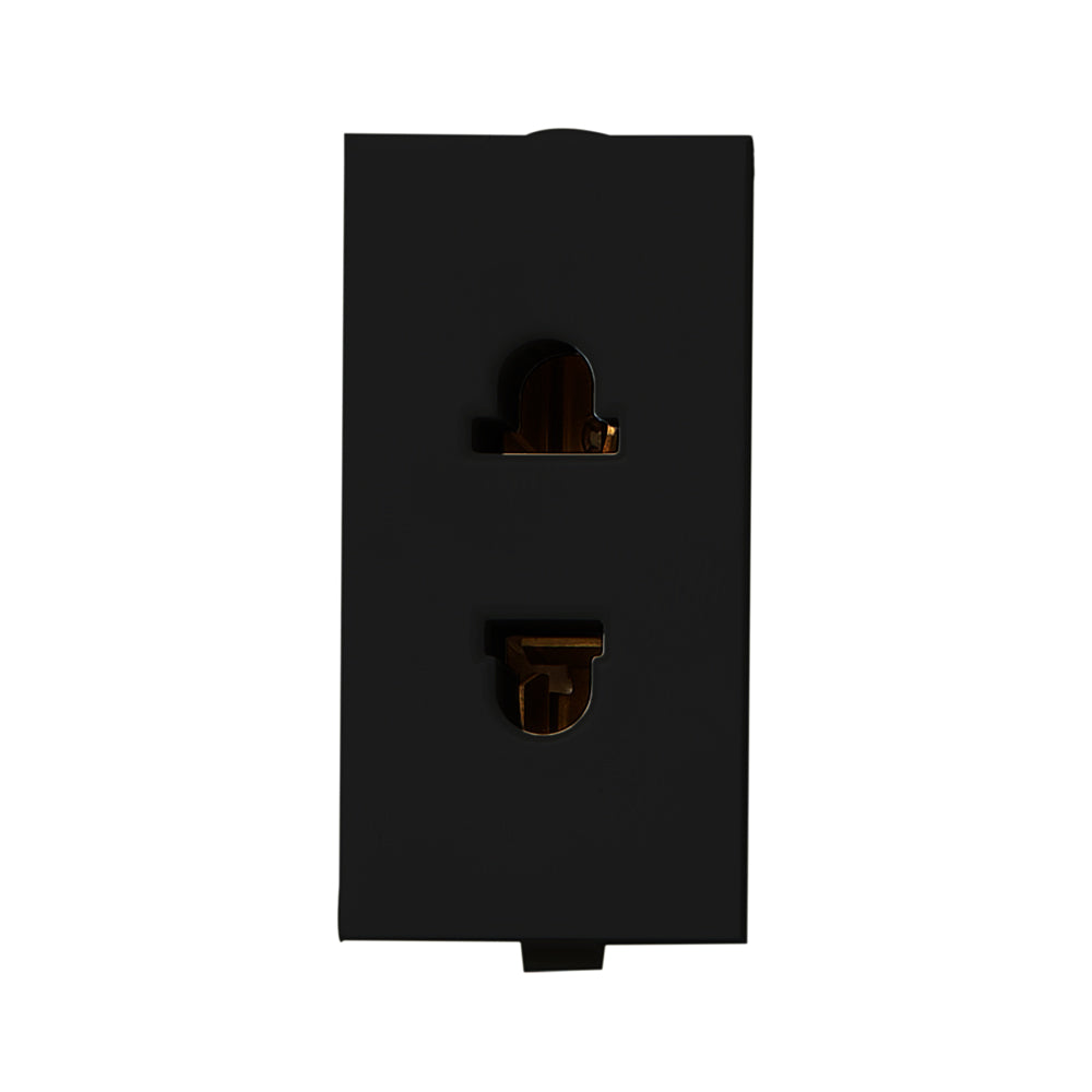 Panasonic Universal socket 16A Black Roma | Socket Outlet 215082 - SKU 215082