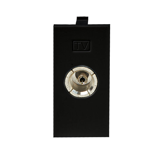Panasonic TV socket Black Roma | TV/Satellite Outlet 215086 - SKU 215086