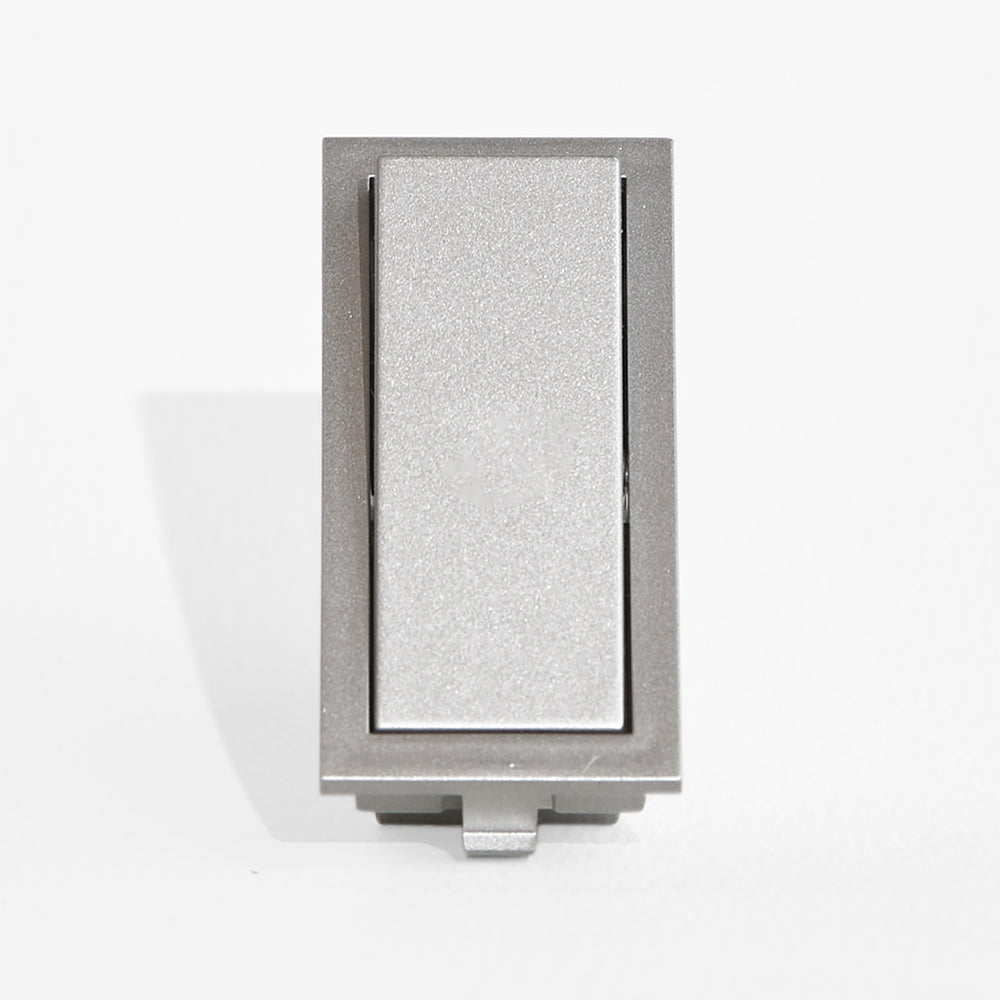 Panasonic One way switch 10A Silver Roma | Wall Switch 215090 - SKU 215090