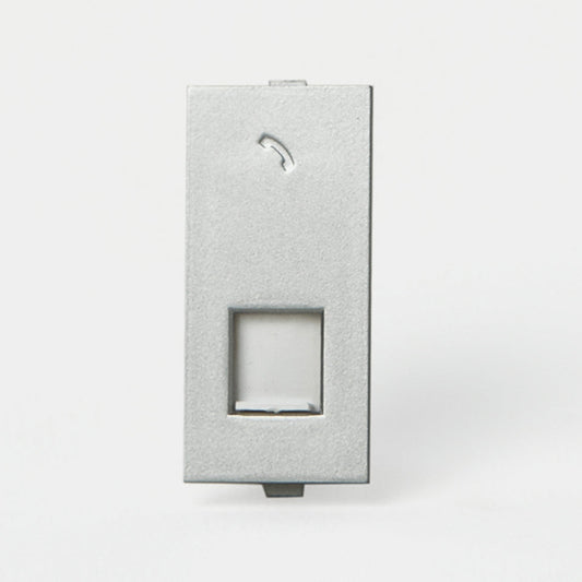 Panasonic Telephone socket Silver Roma | Telephone Outlet 215096 - SKU 215096