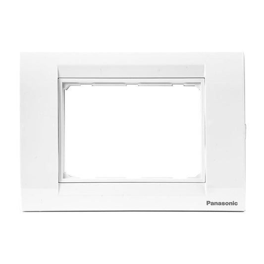 Panasonic 3M plate with mounting frame white Roma | Wall Plate 215103 - SKU 215103