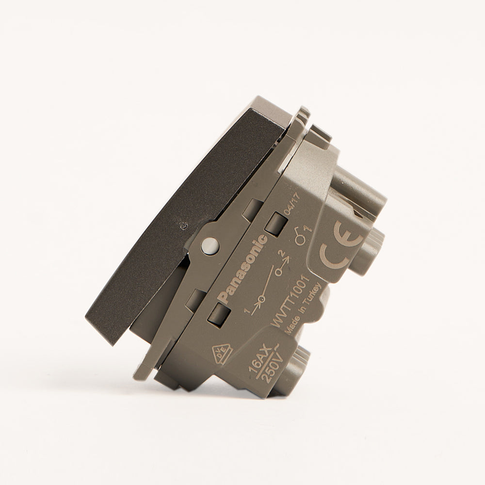 Panasonic Two way switch 16A Gray Thea | Wall Switch 215150 - Grey - SKU 215150