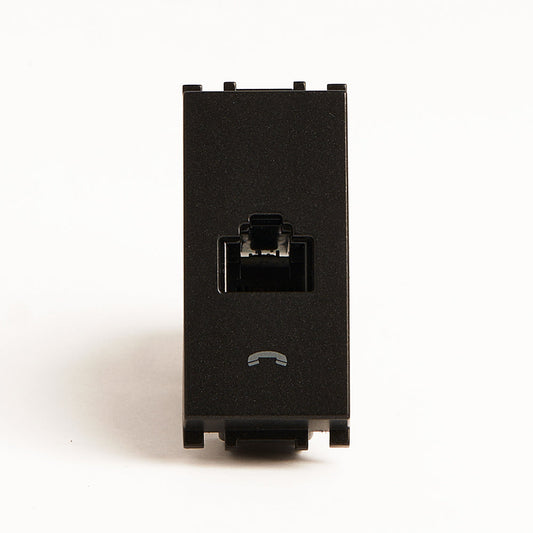 Panasonic Telephone socket Black Thea | Telephone Outlet 215163 - SKU 215163