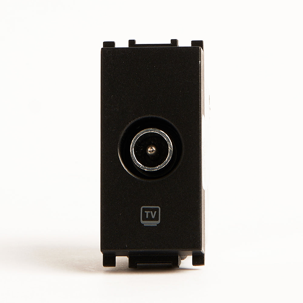 Panasonic TV socket Black Thea | TV/Satellite Outlet 215167 - SKU 215167