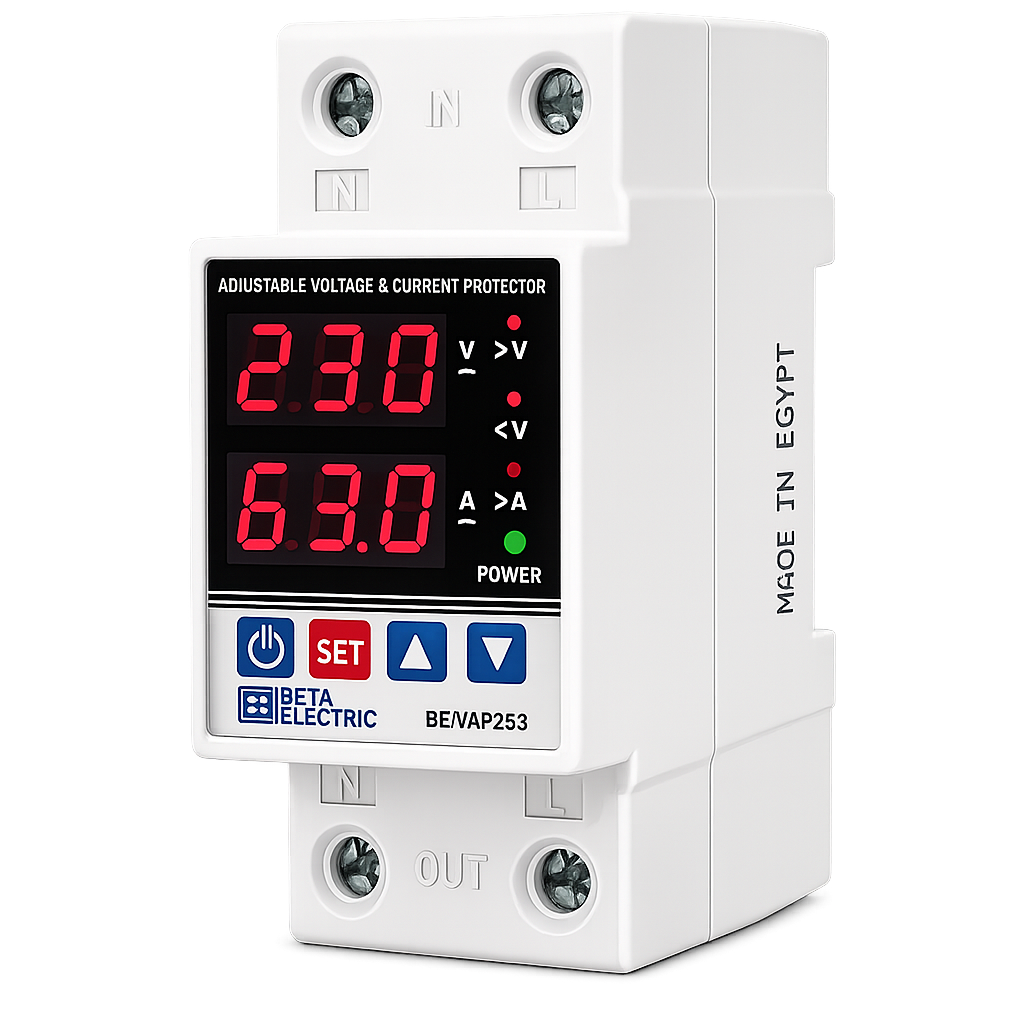 Beta Electric Adjustable Voltage Protector (Switch Guard) 230V Single Phase 40A