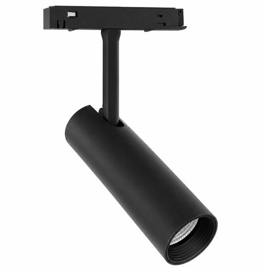 Luma Magnetic Track Cylinder Spotlight | 10W to 30W, 24°, 3000K, Black or White