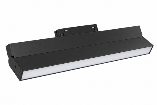 Luma Magnetic Track Linear Diffused Light | 6W to 24W, 3000K, Black or White