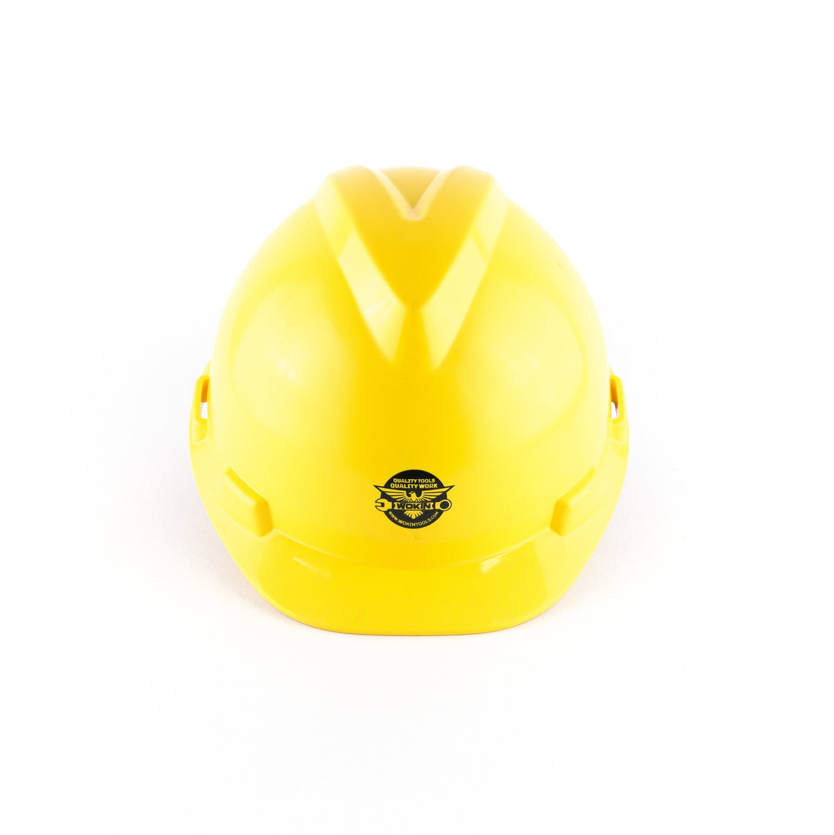 Industrial Safety Helmet, Yellow, Adjustable Ratchet Fit | Part Number 401020