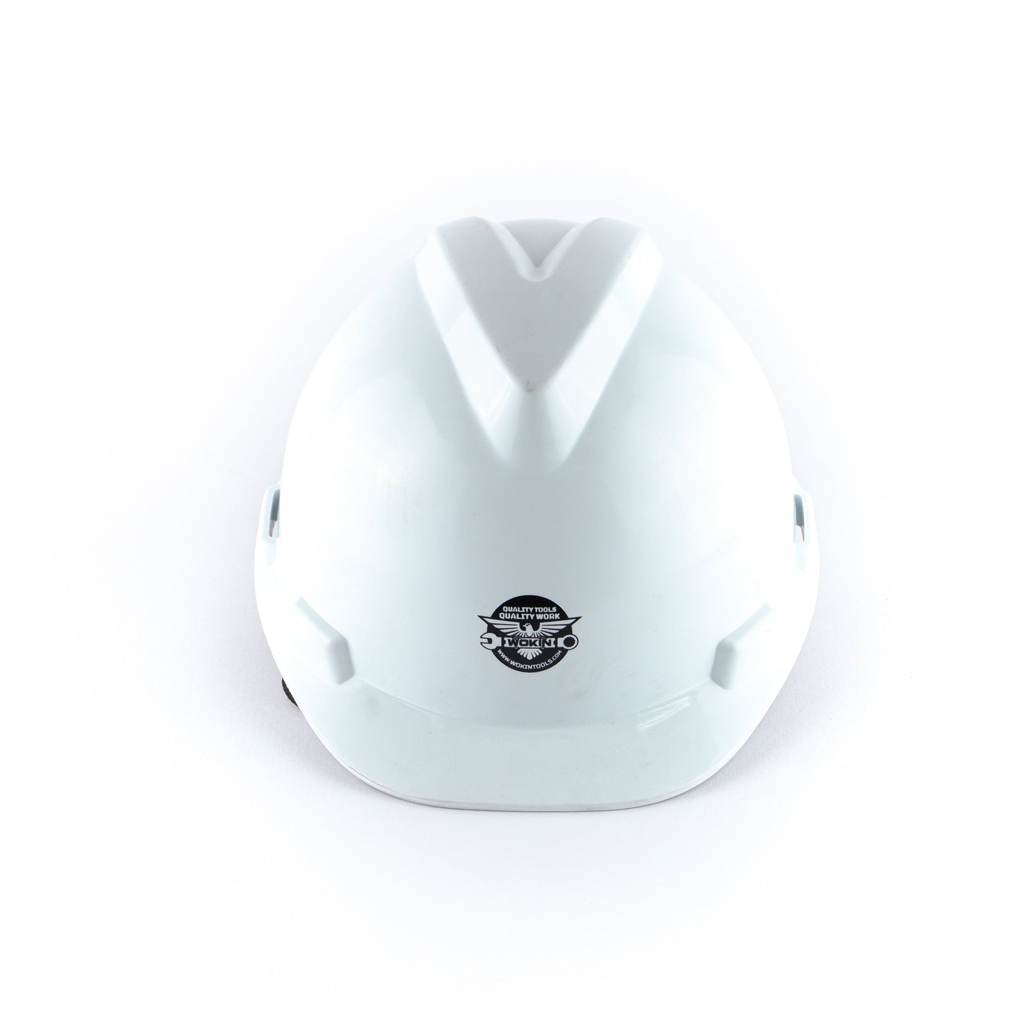 Industrial Safety Helmet, White, Adjustable Ratchet Fit | Part Number 401023