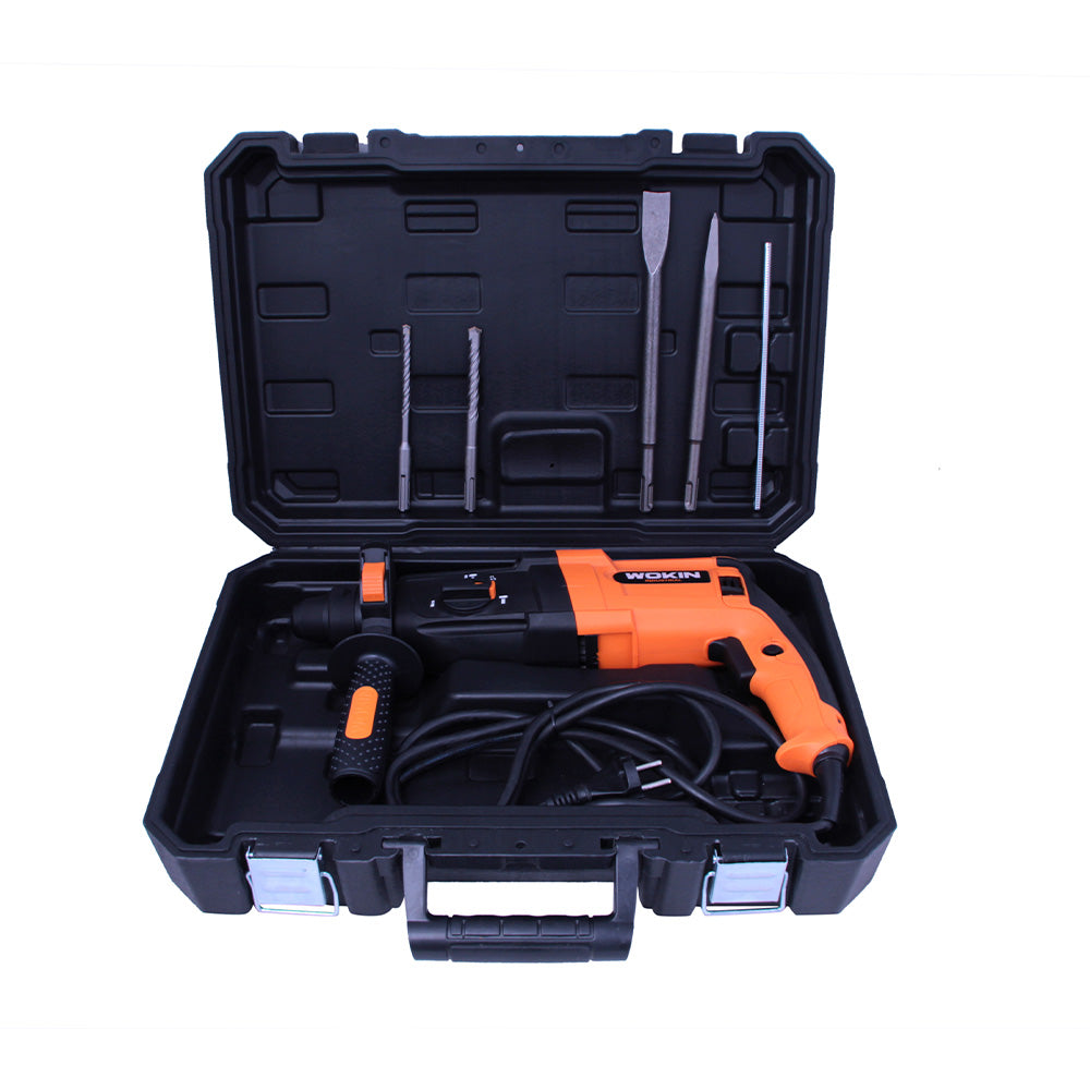 Wokin 800W hammer drill handle detail