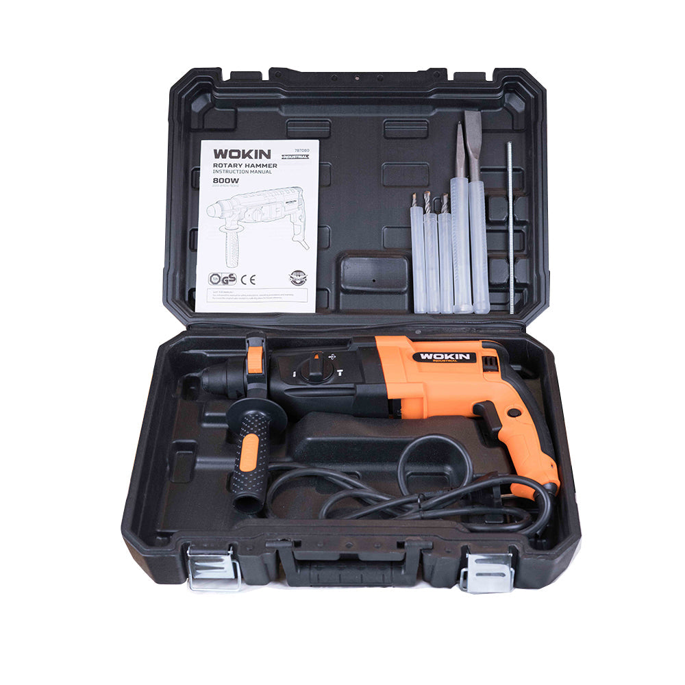 Wokin industrial rotary hammer package