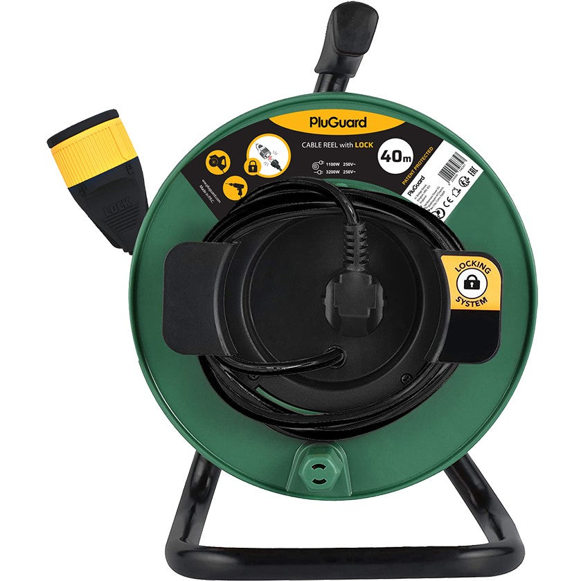 iLock Extension Cable 40 Meters With Lock Outlet | Extension Cord for Electrical Installations - SKU ILOCK-3337